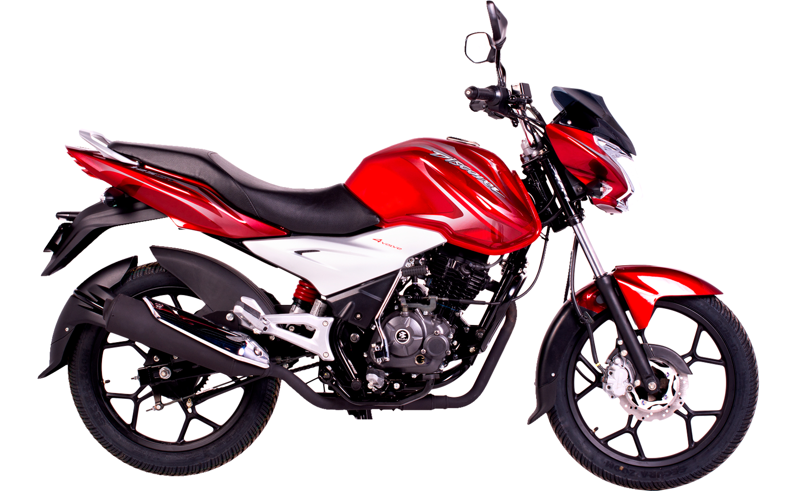 Moto Discover roja PNG